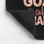 Meine Lieblingsgoalie nennt mich Grandma Hockey Go Mousepad (Ecke)