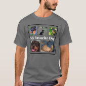 Meine Lieblingshunde kreieren Ihren eigenen 5-Plat T-Shirt (Vorderseite)