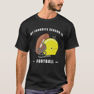 Meine Lieblingsjahreszeit ist Fußball T-Shirt
