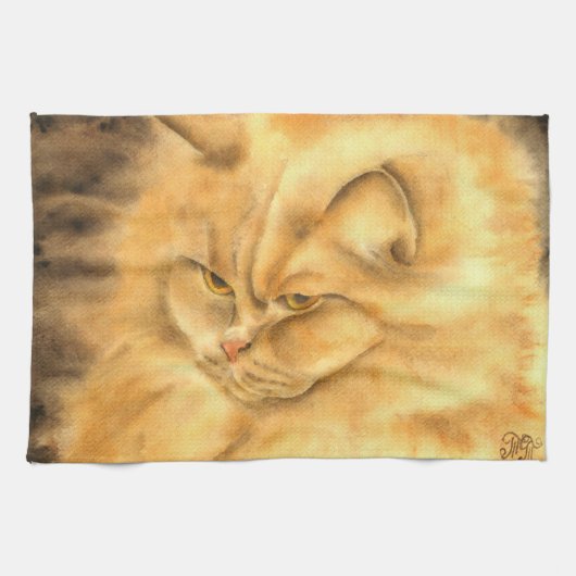 Meine Lieblingskatze Geschirrtuch (Horizontal)