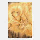 Meine Lieblingskatze Geschirrtuch (Vertikal)