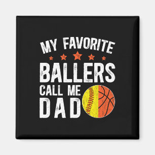 Meine Lieblingskleinen nennen mich Papa Softll Ske Magnet