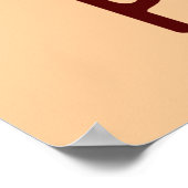 Meine Lieblingskochgruppe ist Pizza Poster (Ecke)