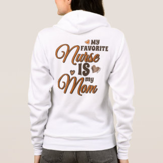 Meine Lieblingskrankenschwester ist meine Mama Ret Hoodie