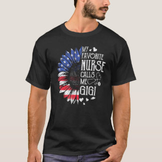 Meine Lieblingskrankenschwester nennt mich Gigi Am T-Shirt