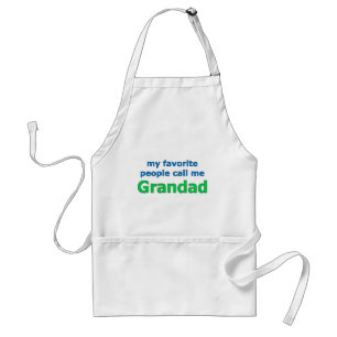 meine Lieblingsleute rufen mich Grandad an Schürze