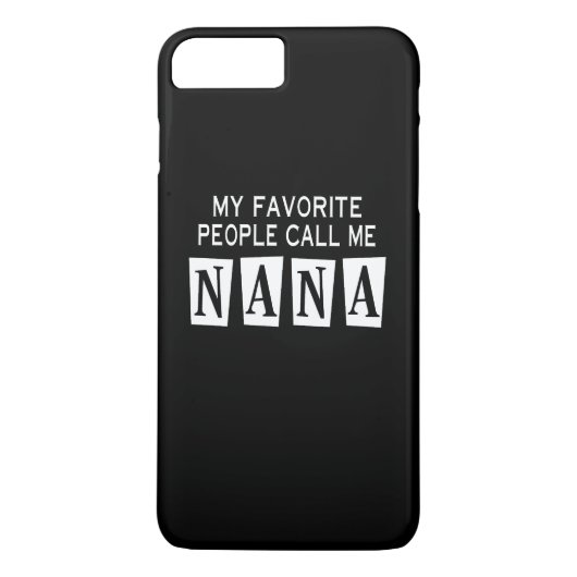 MEINE LIEBLINGSleute RUFEN MICH NANA AN Case-Mate iPhone Hülle (Rückseite)