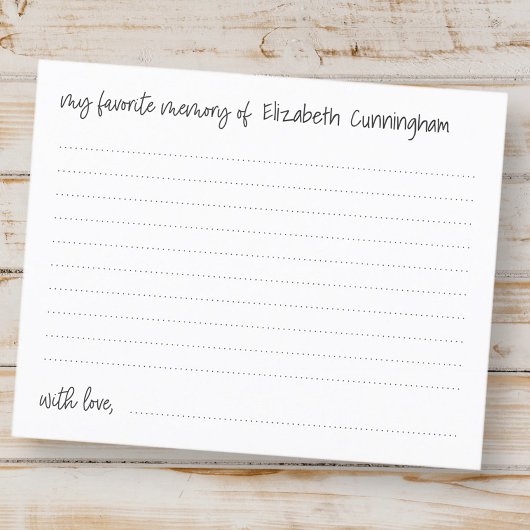 Meine LieblingsMemory-Beerdigung Moderne Gedächtni