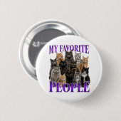 Meine Lieblingsmenschen Button (Vorne & Hinten)