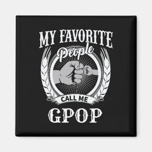 Meine Lieblingsmenschen nennen mich Gpop Fist Bump Magnet