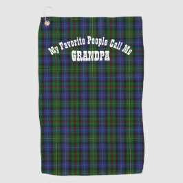 Meine Lieblingsmenschen nennen mich GRANDPA Großva Golfhandtuch