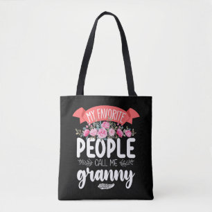 Meine Lieblingsmenschen nennen mich Granny Muttert Tasche