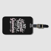 Meine Lieblingsmenschen nennen mich Großmutter Mut Gepäckanhänger (Vorderseite (Horizontal))