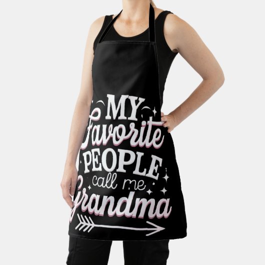 Meine Lieblingsmenschen nennen mich Großmutter Mut Schürze (InSitu)