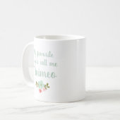 Meine Lieblingsmenschen nennen mich Maimeo Kaffeetasse (Vorderseite Links)