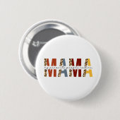 Meine Lieblingsmenschen nennen mich Mama Leopard B Button (Vorne & Hinten)