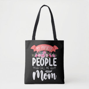 Meine Lieblingsmenschen nennen mich Mama Muttertag Tasche