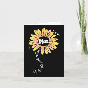 Meine Lieblingsmenschen nennen mich Mama Sonnenblu Karte
