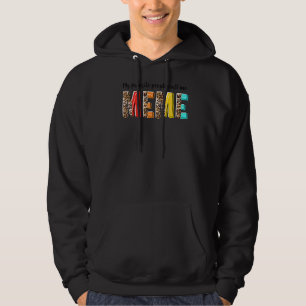 Meine Lieblingsmenschen nennen mich Meme Leopard M Hoodie