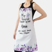 Meine Lieblingsmenschen nennen mich Nana | Name de Schürze (InSitu)