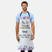 Meine Lieblingsmenschen nennen mich Nana | Name de Schürze (Getragen)