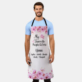 Meine Lieblingsmenschen nennen mich Nana | Name de Schürze (Getragen)