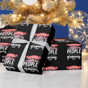 Meine Lieblingsmenschen nennen mich Oma am Muttert Geschenkpapier