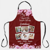 Meine Lieblingsmenschen nennen mich Oma, Namen und Schürze (Vorderseite)