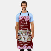 Meine Lieblingsmenschen nennen mich Oma, Namen und Schürze (Getragen)