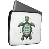 Meine Lieblingsmenschen nennen mich Oma Turtle - O Laptopschutzhülle (Vorne Rechts)
