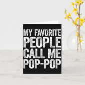 Meine Lieblingsmenschen nennen mich P-p-Shirt Männ Karte (Gelbe Blume)