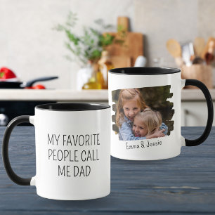 Meine Lieblingsmenschen nennen mich Papa Benutzerf Tasse