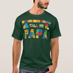 Meine Lieblingsmenschen nennen mich Papa Großvater T-Shirt