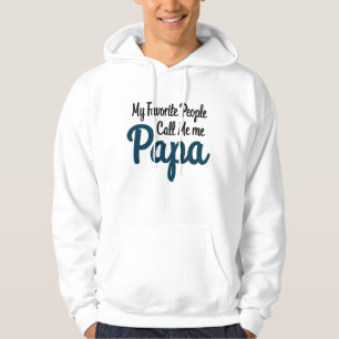 Meine Lieblingsmenschen nennen mich Papa Lustige Hoodie