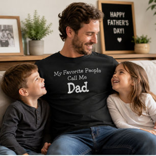 Meine Lieblingsmenschen nennen mich Papa Lustiger T-Shirt
