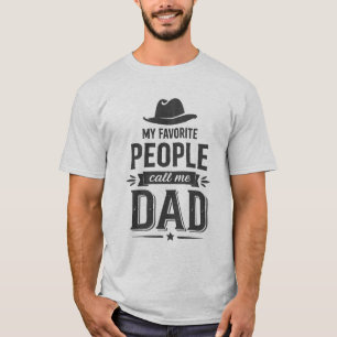 Meine Lieblingsmenschen nennen mich Papa Lustiges  T-Shirt