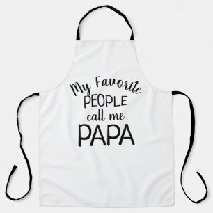 Meine Lieblingsmenschen nennen mich Papa  Schürze