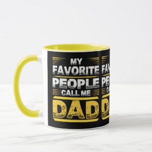 Meine Lieblingsmenschen nennen mich Papa Vintage T Tasse