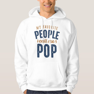 Meine Lieblingsmenschen nennen mich Pop Hoodie