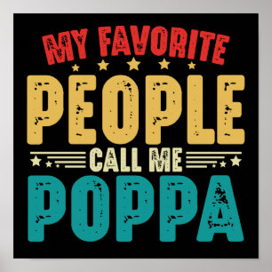 Meine Lieblingsmenschen nennen mich Poppa, Vaterta Poster