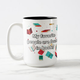 Meine Lieblingsmenschen... Zweifarbige Tasse