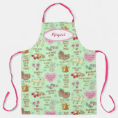 Meine Lieblingsmusik Personalisiert Schürze (Vorderseite)