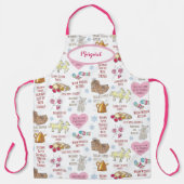 Meine Lieblingsmusik Personalisiert Schürze (Vorderseite)