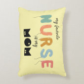 Meine Lieblingsnahrung ist die Typografie meiner M Dekokissen (Vorderseite(Vertikal))