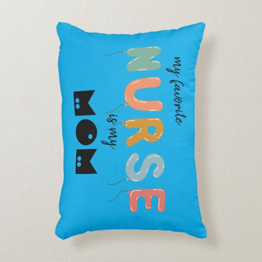 Meine Lieblingsnahrung ist die Typografie meiner M Dekokissen (Vorderseite(Vertikal))