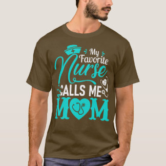 Meine Lieblingsnahrung nennt mich Mama Muttergesch T-Shirt