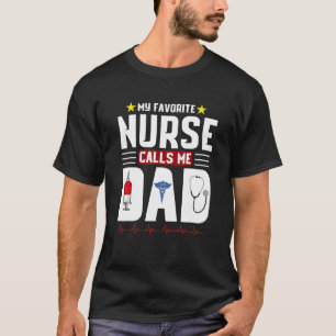 Meine Lieblingsnahrung nennt mich Vater Vatertag 1 T-Shirt