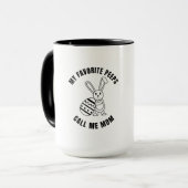 Meine Lieblingspieße Mama Tasse (Vorderseite Links)