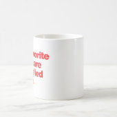 Meine Lieblingspläne sind abgesagte Pläne Kaffeetasse (Mittel)