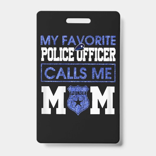 Meine Lieblingspolizei nennt mich Mama Ausweis (Front)